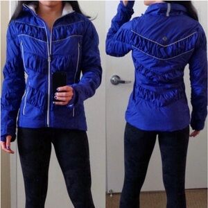 Lululemon Outward Bound Jacket Wish Blue Size 8 Rare🦄